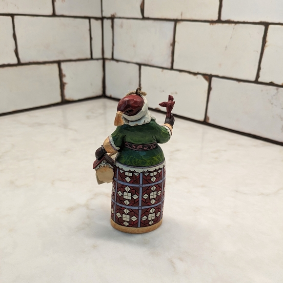 Jim Shore Santa/Cardinals/Birdhouse Hanging Ornament - Picture 3 of 7